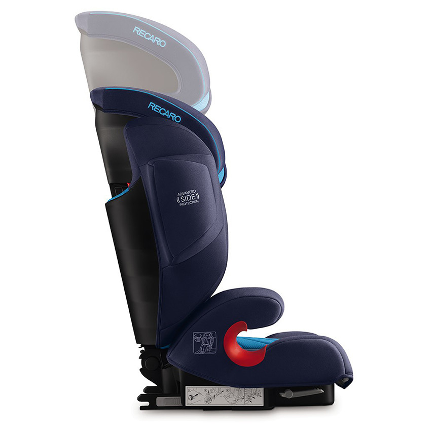 Siège-auto Monza Nova 2 Seatfix groupe 2/3 - Carbon Black 