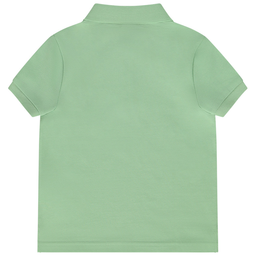 Polo manches courtes uni pour garçon 