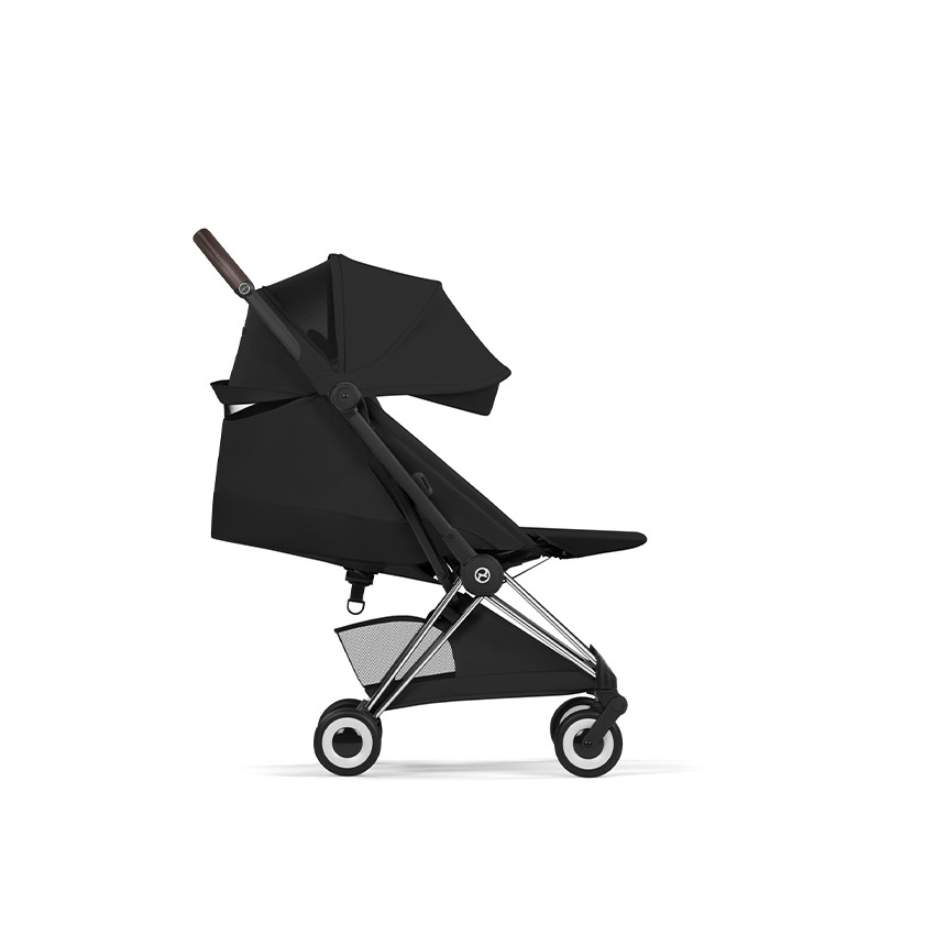 Poussette ultra-compacte Coya Style 2026 - chrome/sepia black 