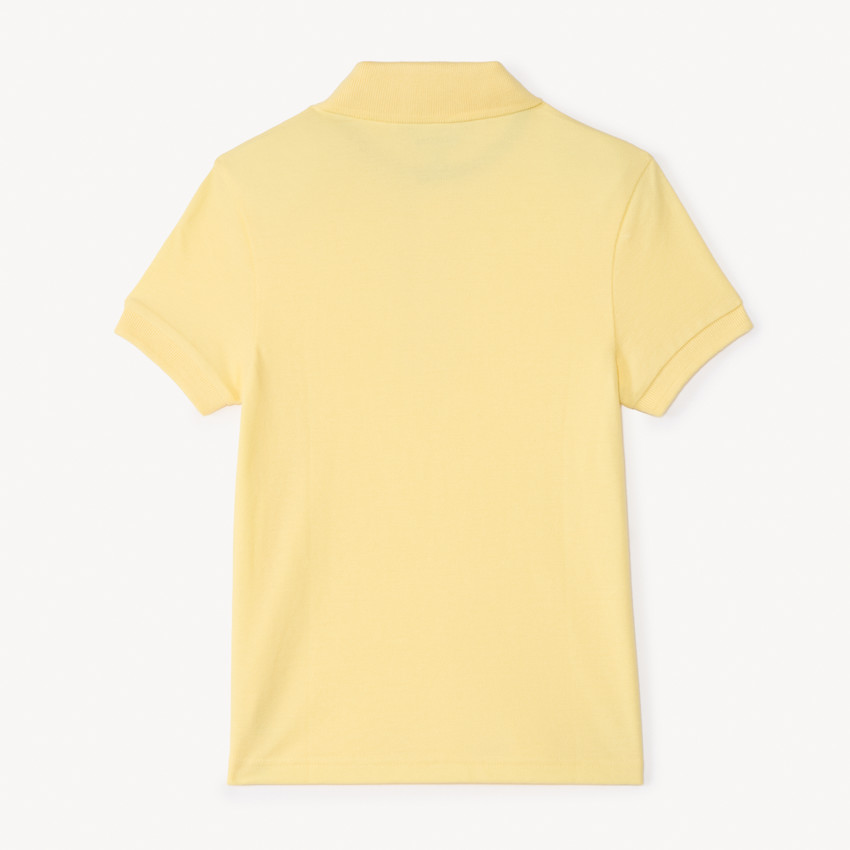 Polo manches courtes uni coton pour garçon 