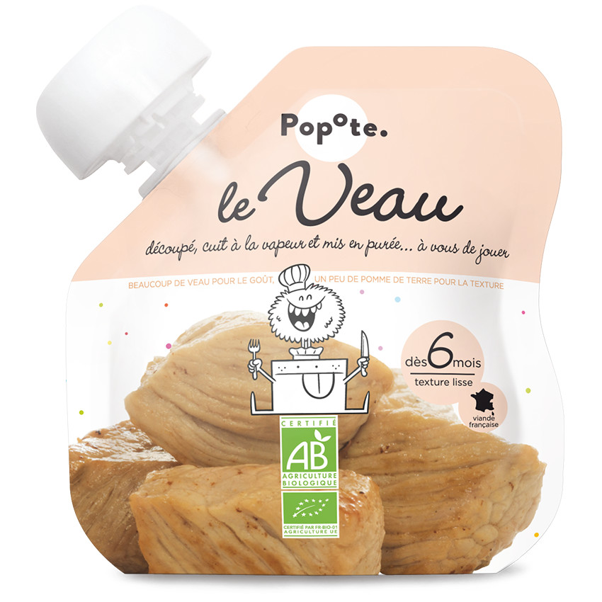 Gourde au veau bio - 60g 