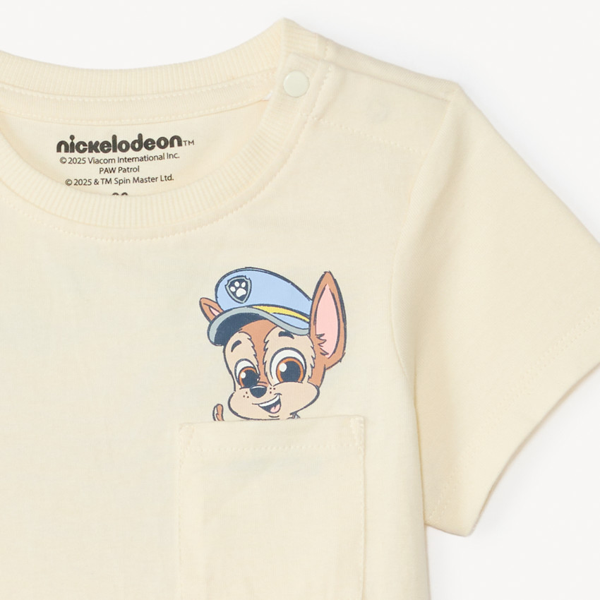 T-shirt manches courtes Pat'Patrouille pour bébé garçon 