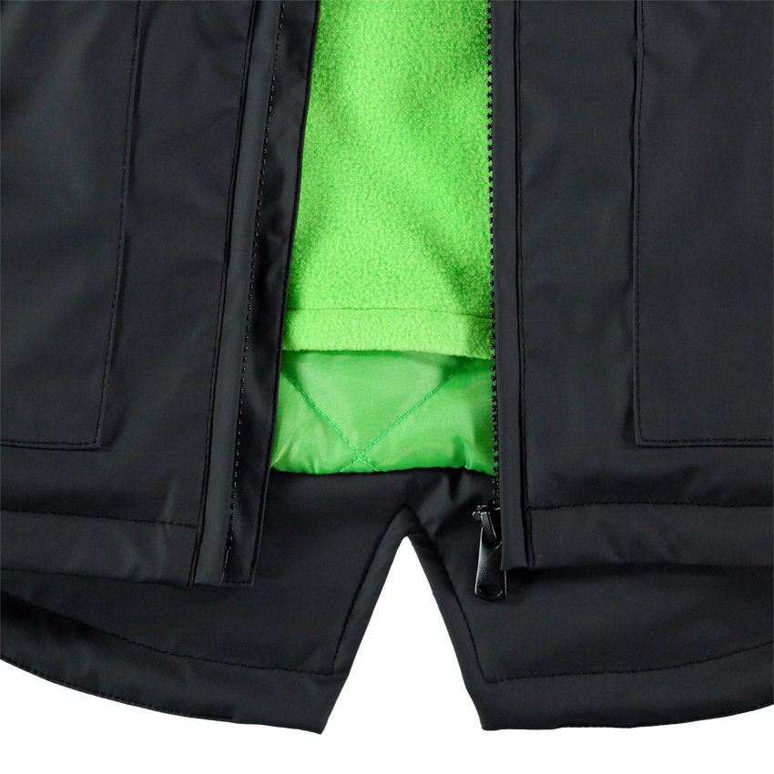 Parka 3 en 1 motif dinosaure doublée micropolaire Main Parka 3 en 1 motif dinosaure doublée micropolaire