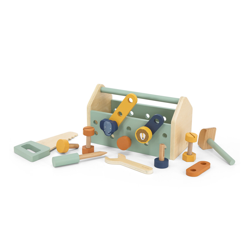 Boîte à outils en bois  