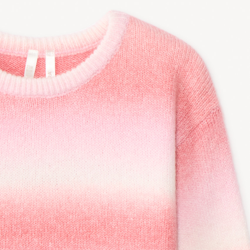 Pull à manches longues effet Tie and Dye pour bébé fille  