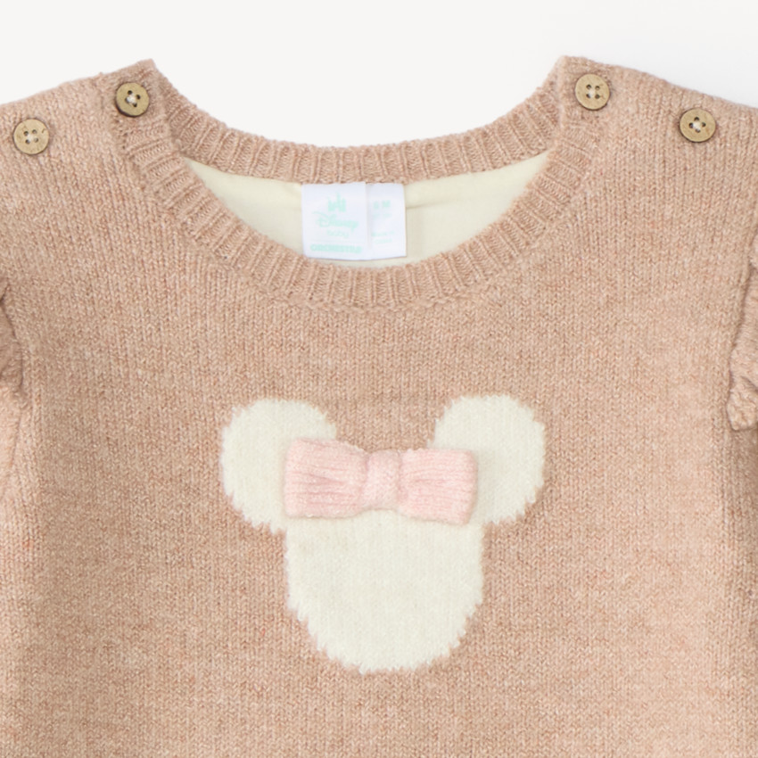 Combinaison bébé fille en tricot Minnie Disney 