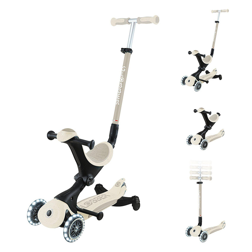 Trottinette évolutive Go Up Deluxe Lights 360 Eco Coconut 