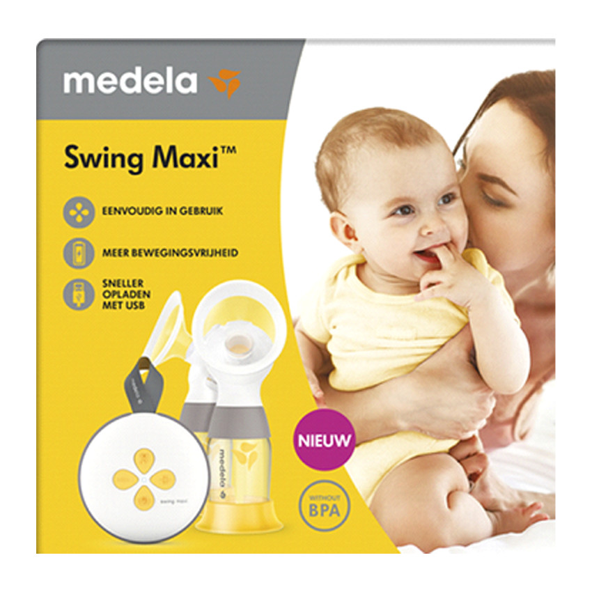 Swing Maxi – Tire-lait électrique double - Jaune (Medela) - Image 2