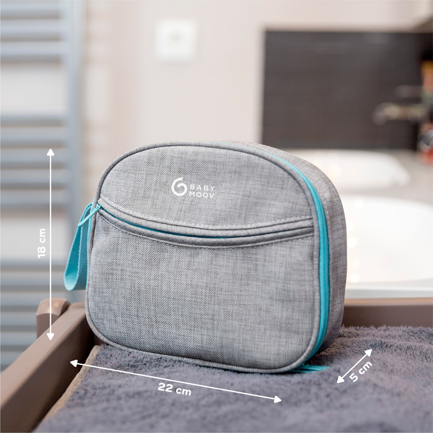 Trousse de soin pour bébé - Aqua - Gris (Babymoov) - Image 4