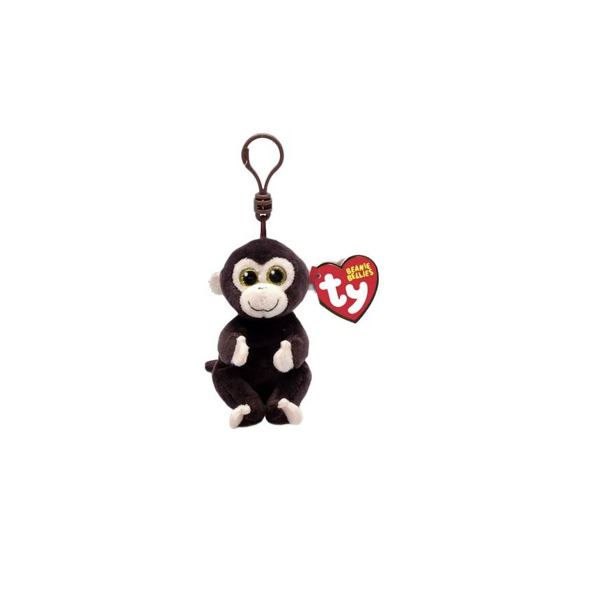 Peluche Beanie Bellies Clip Matteo le singe Ty