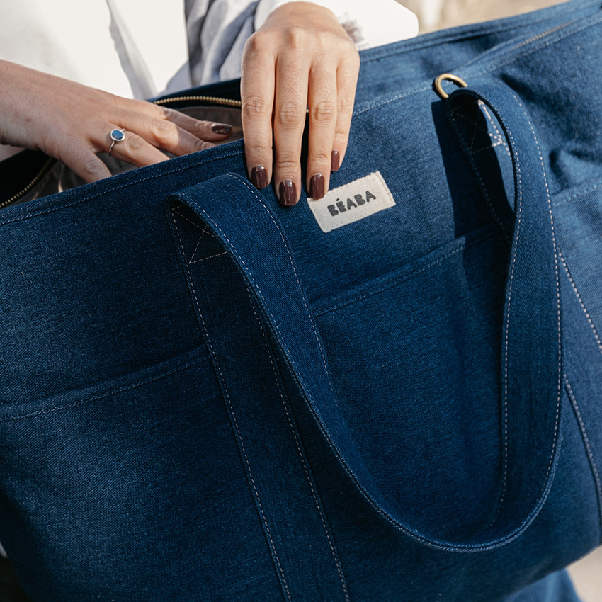 Sac à langer Madrid - Denim 