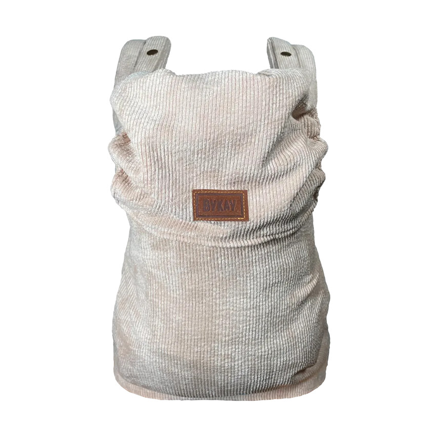 Porte-bébé préformé Click Carrier velours - Amande 