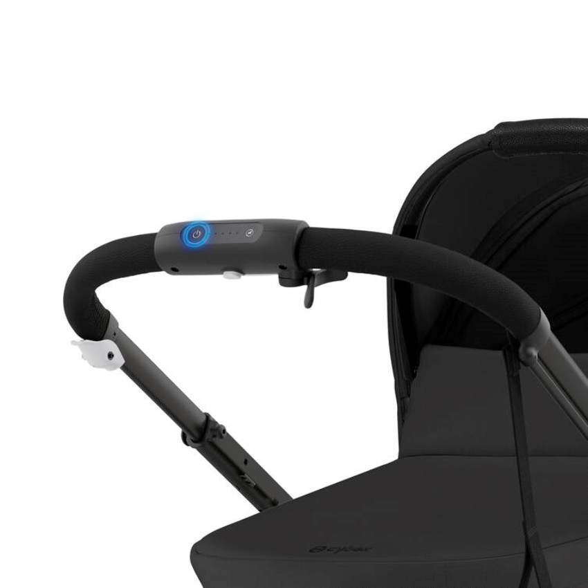 Poussette âge rapproché e-Gazelle S Moon black  