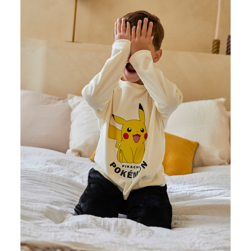 Pyjama 2 pièces polaire garçon print Pokémon 