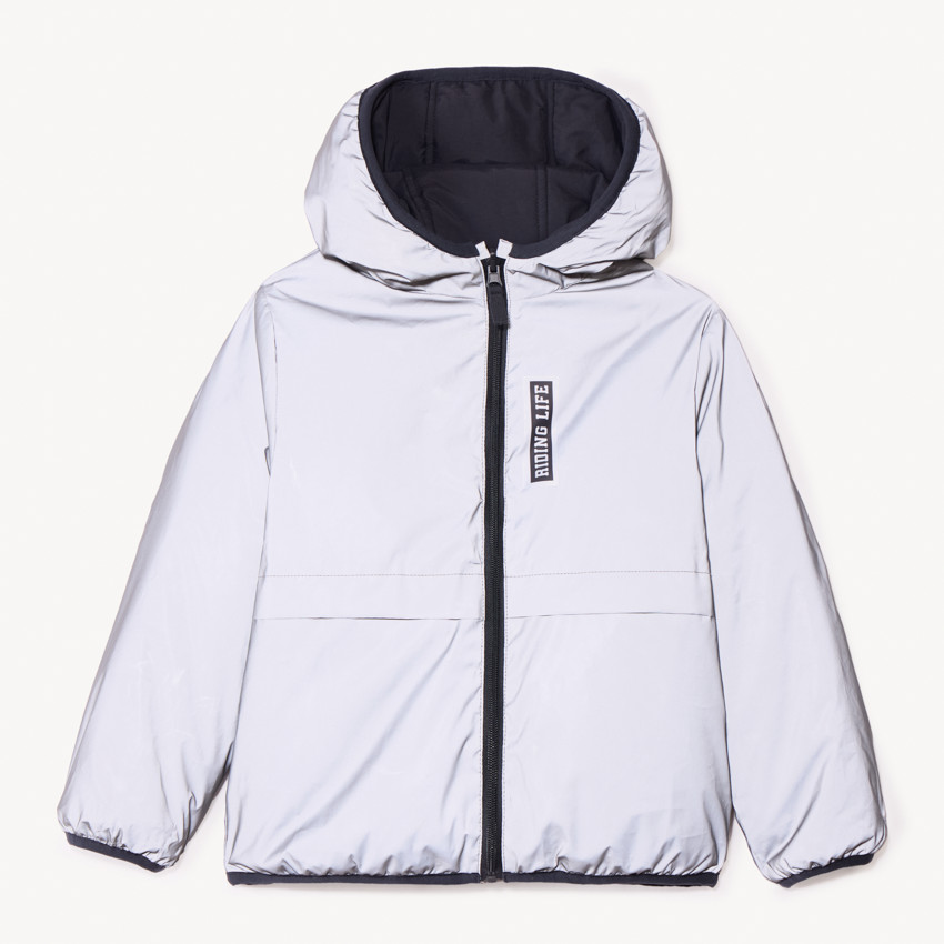 Coupe-vent réversible et réfléchissant pour garçon 