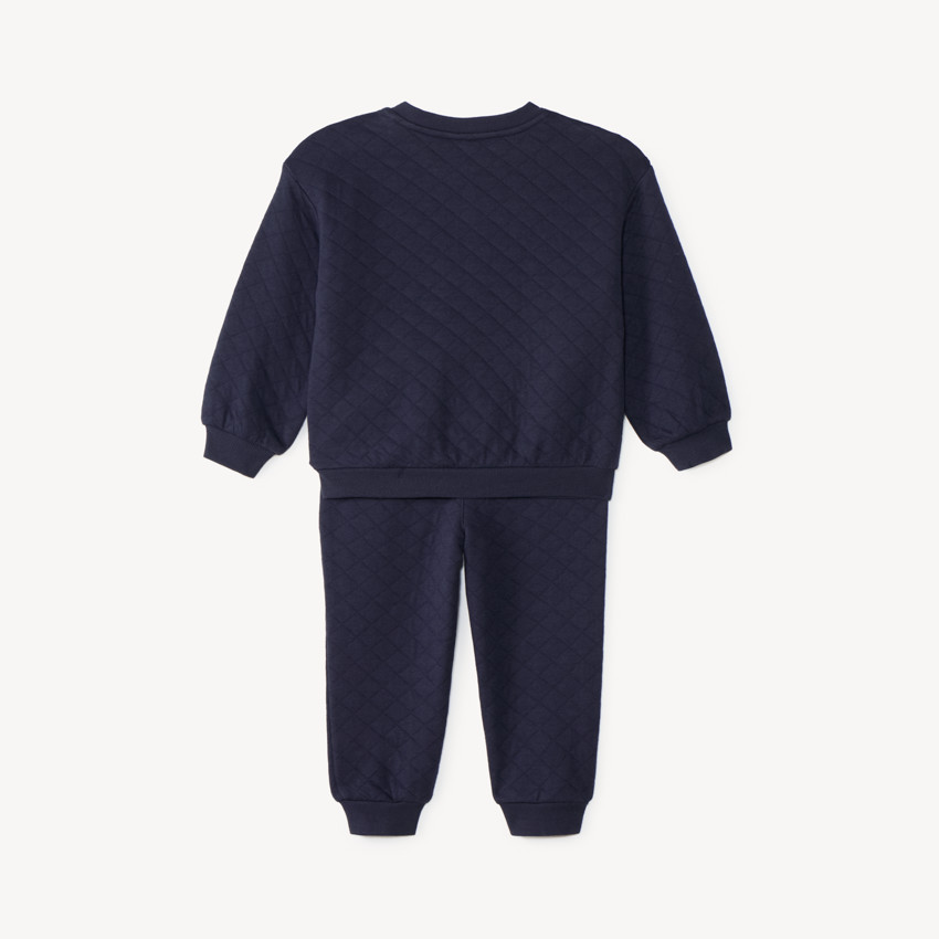 Ensemble de jogging bébé garçon matelassé 