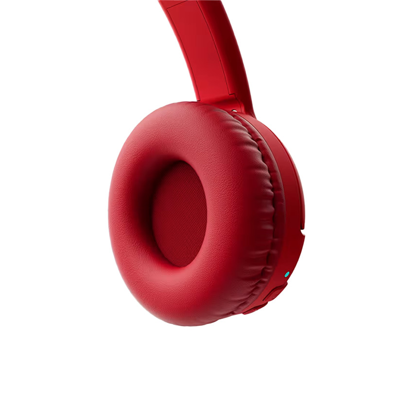 Casque Bluetooth pliable - rouge 
