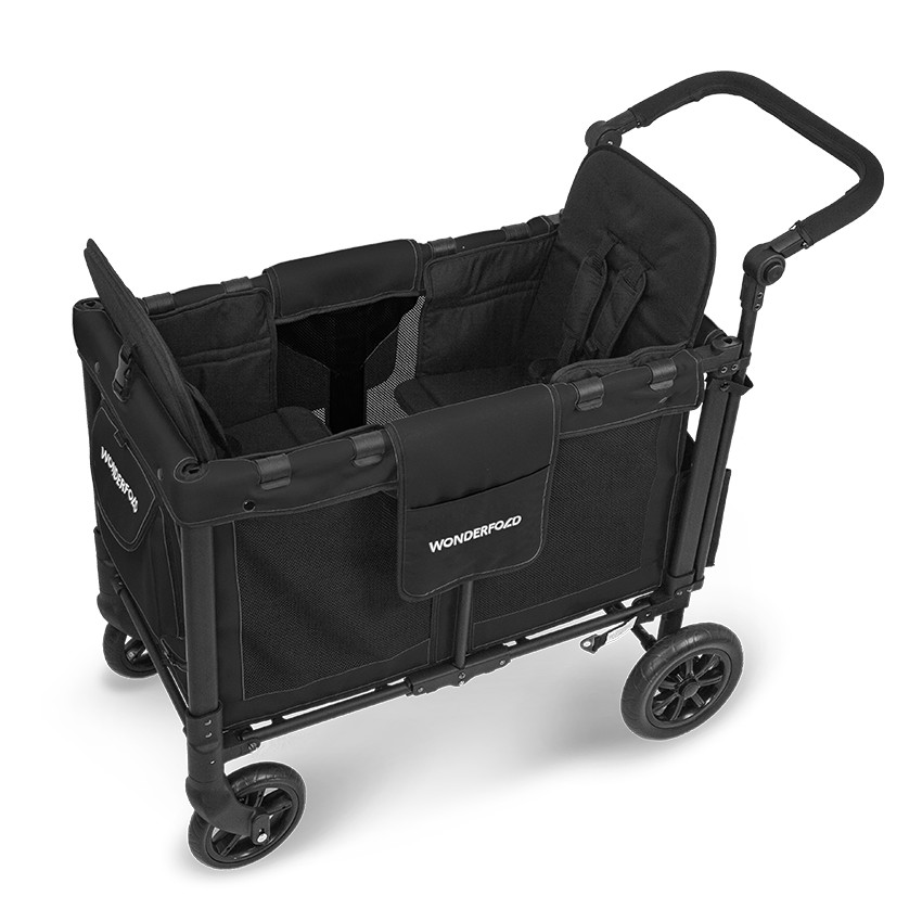 Chariot de transport pour enfants Double Wagon Black  