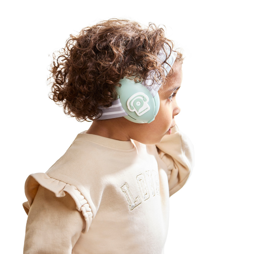 Casque anti-bruit pour bébé vert - Vert (Prémaman) - Image 4