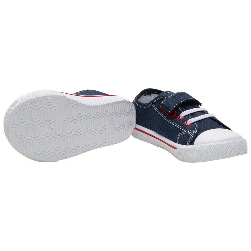 Baskets basses en toile à broderies Spider-man pour garçon 