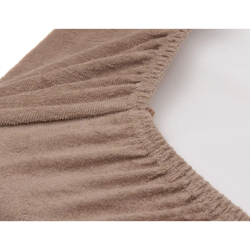 Housse matelas à langer éponge - Milky Coffee/Ivoire - 50x70 - 2Pcs 