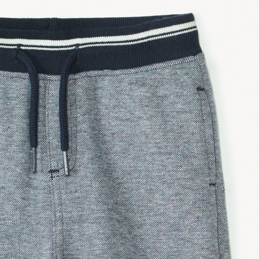 Bermuda en maille piquée uni pour bébé garçon 