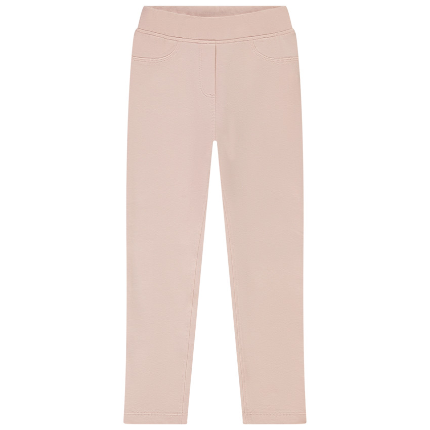 Jegging en molleton uni pour fille 