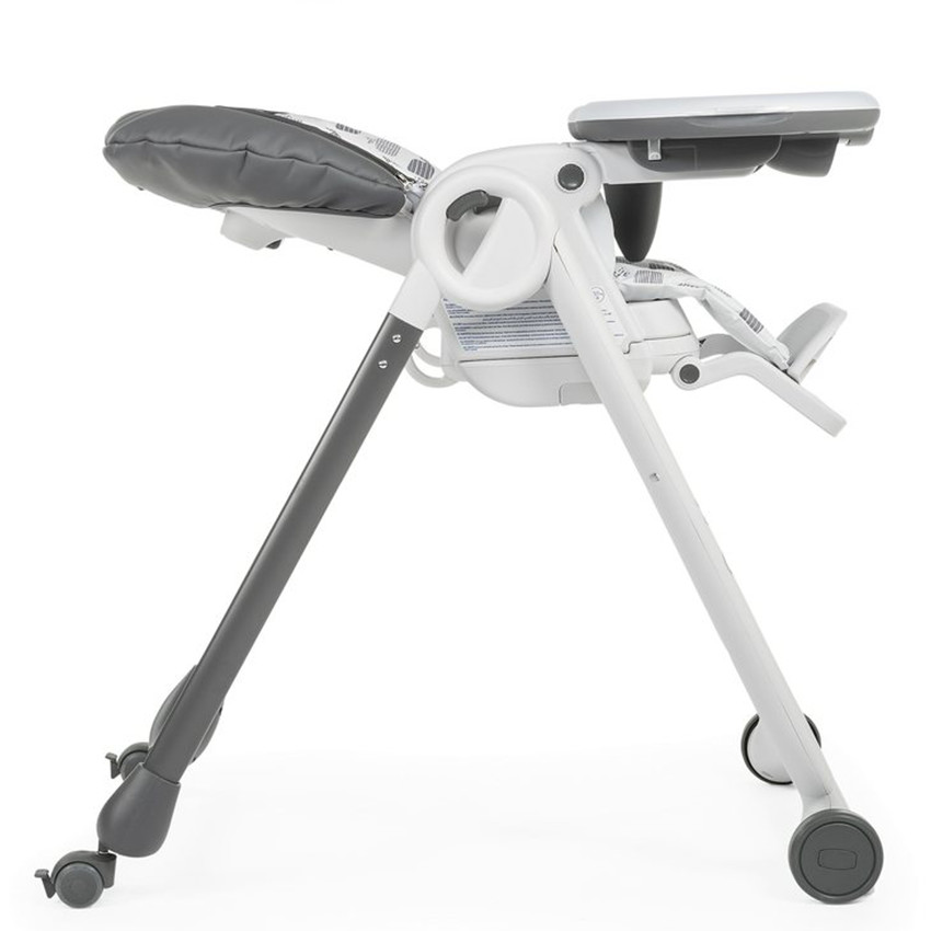 Chaise haute réglable Polly Progres5 - Grey 