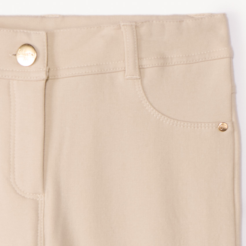 Pantalon skinny en molleton pour fille 