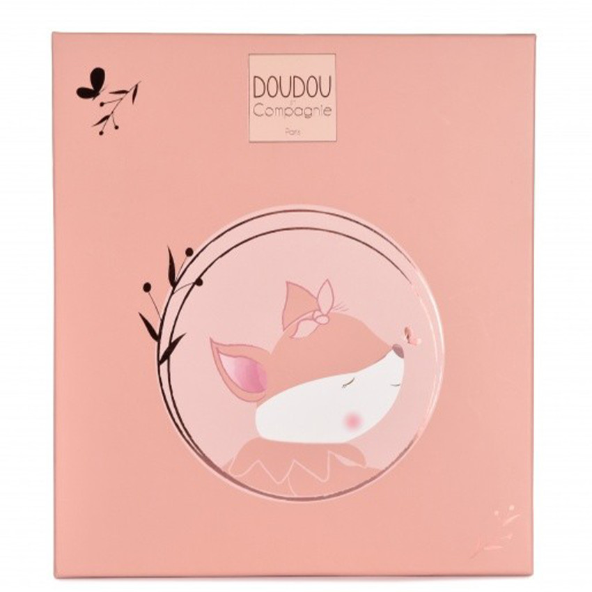 Doudou attache sucette Mina 