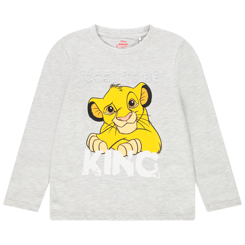 T-shirt manches longues à sequins magiques Simba Disney pour garçon 