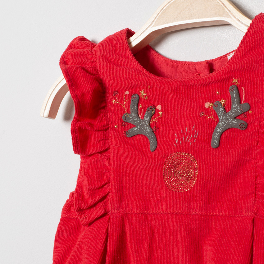 Collants De Noël Chauds Bébé Fille - Motif Élan Père Noël, Coton Confortable