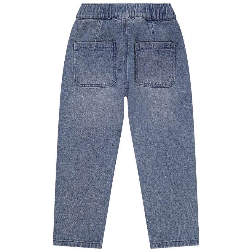 Jean droit effet used pour garçon 
