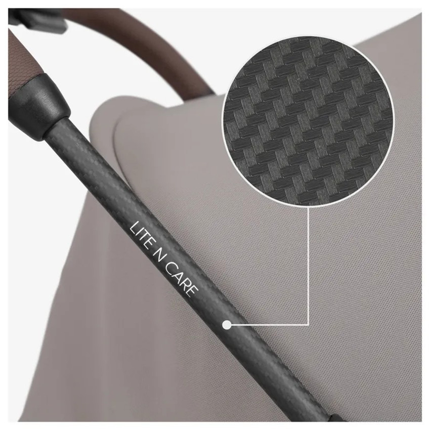 Poussette compacte & légère Lite N Care - Sandy Taupe 
