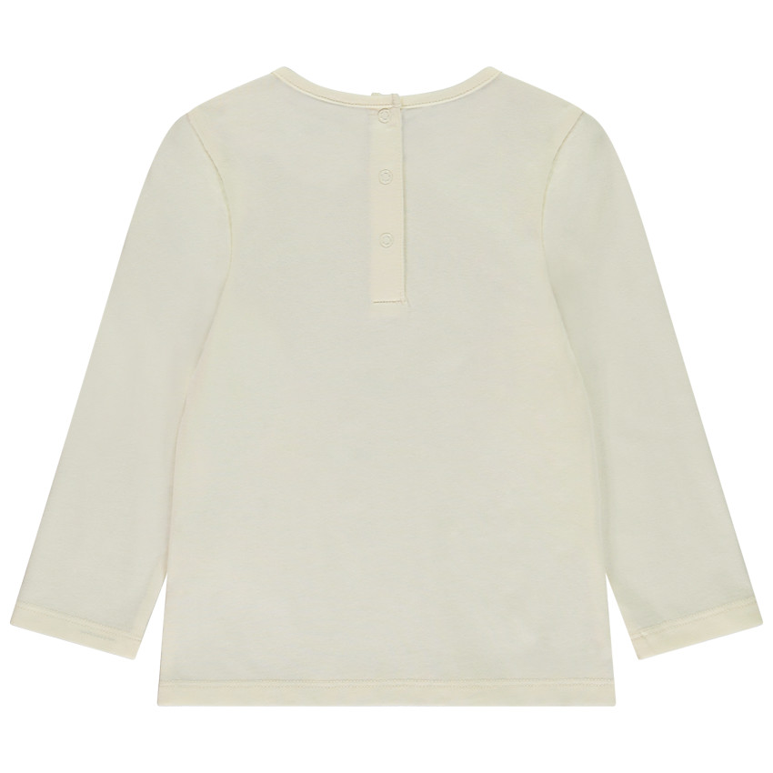 T-shirt manches longues print fantaisie pour bébé fille 