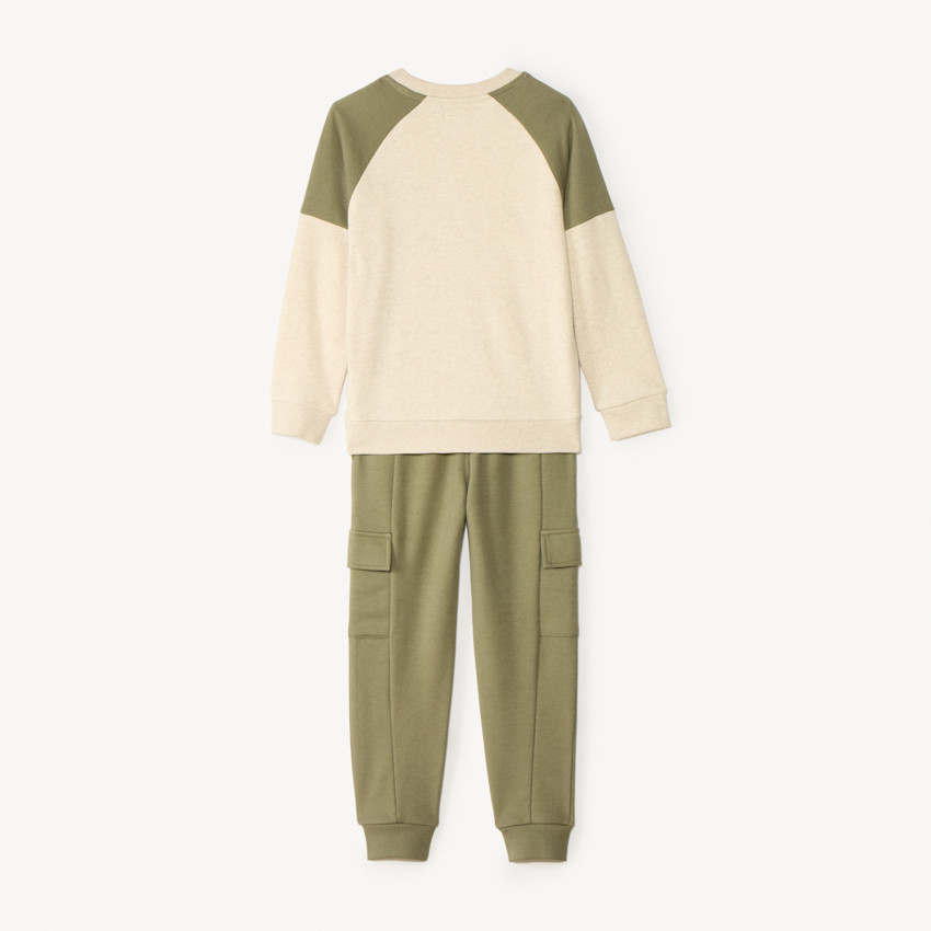 Ensemble de jogging molleton print cactus pour garçon 