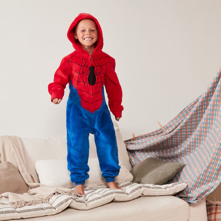 Surpyjama en sherpa Spider-Man Marvel pour garçon