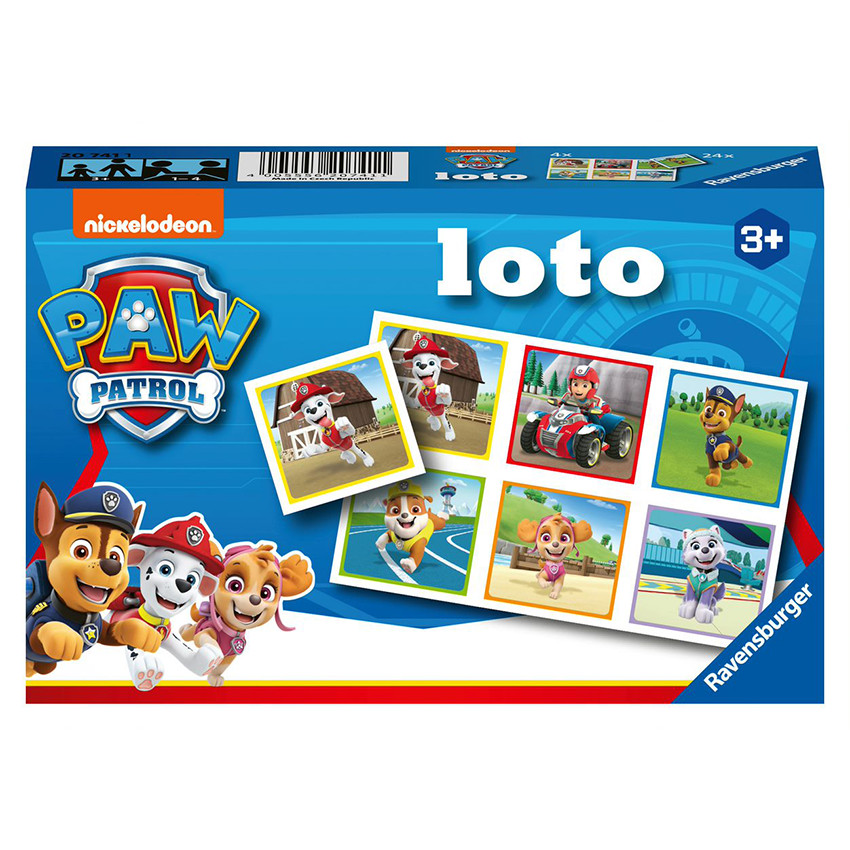Jeux Stratégie Réflexion Jeu Educatif Loto Pat'Patrouille 