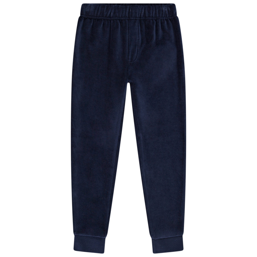 Pyjama 2 pièces en velours avec visuel pour garçon 