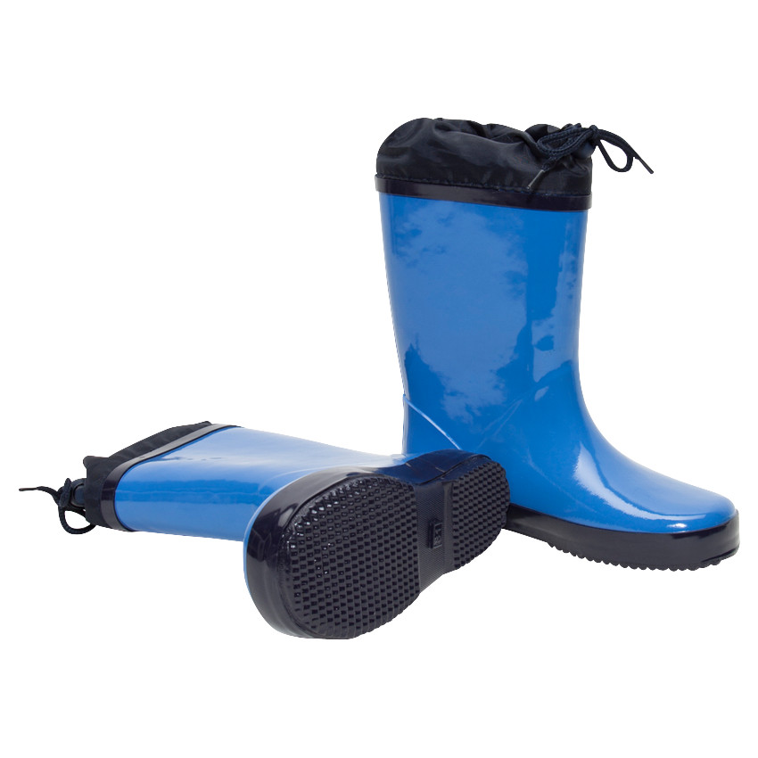 Botte de pluie unies avec soufflet imperméable 