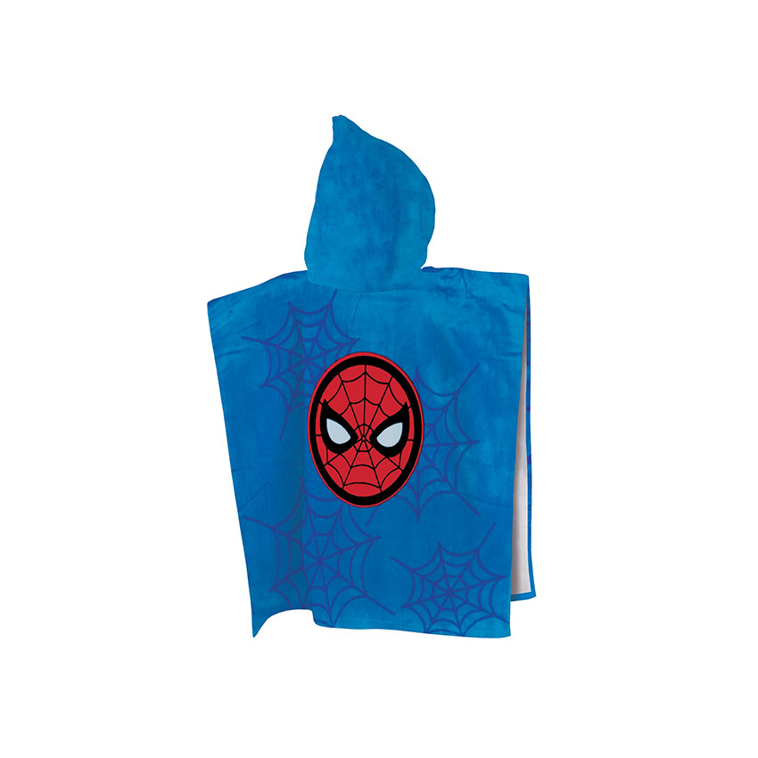 Poncho de bain imprimé Spider-Man Marvel 60 x 120 cm 