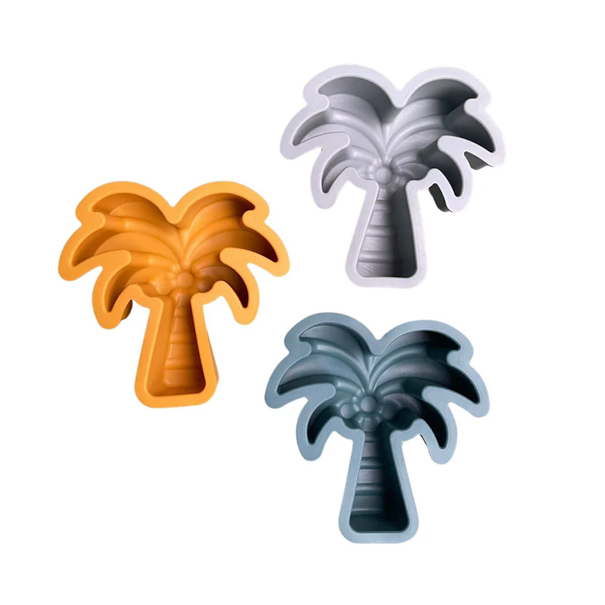 Set de plage seau + pelle + 3 moules - Jungle 
