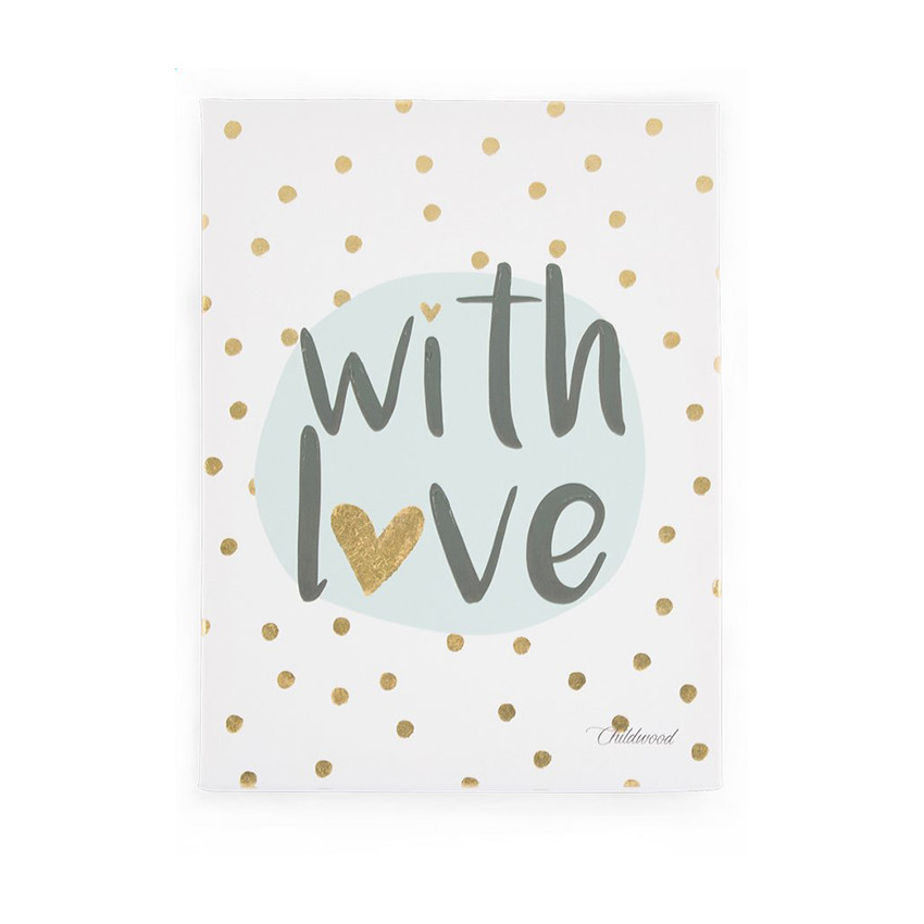 Cadre décoration peinture – With love  