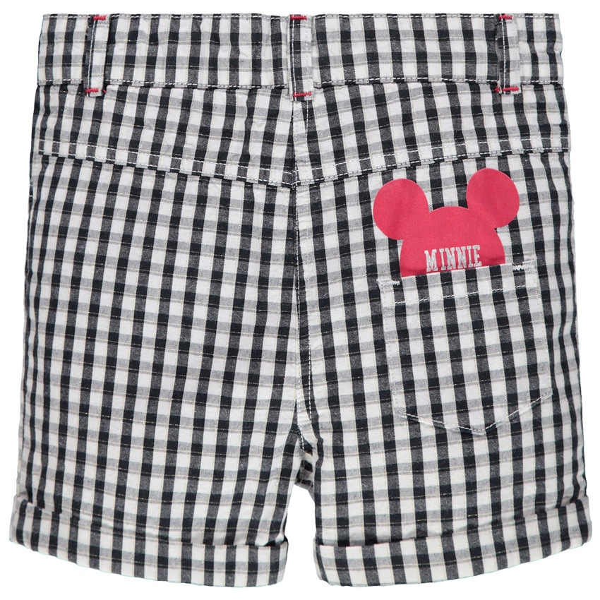 Short en vichy print Minnie Disney 