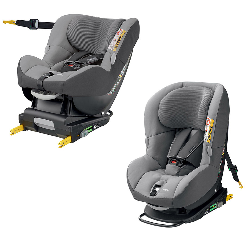 Siège-auto isofix MiloFix groupe 0+/1 - Nomad Grey 