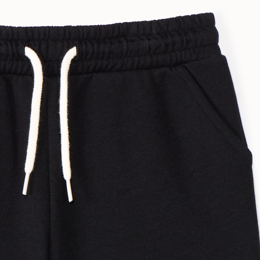 Short en molleton uni pour fille 