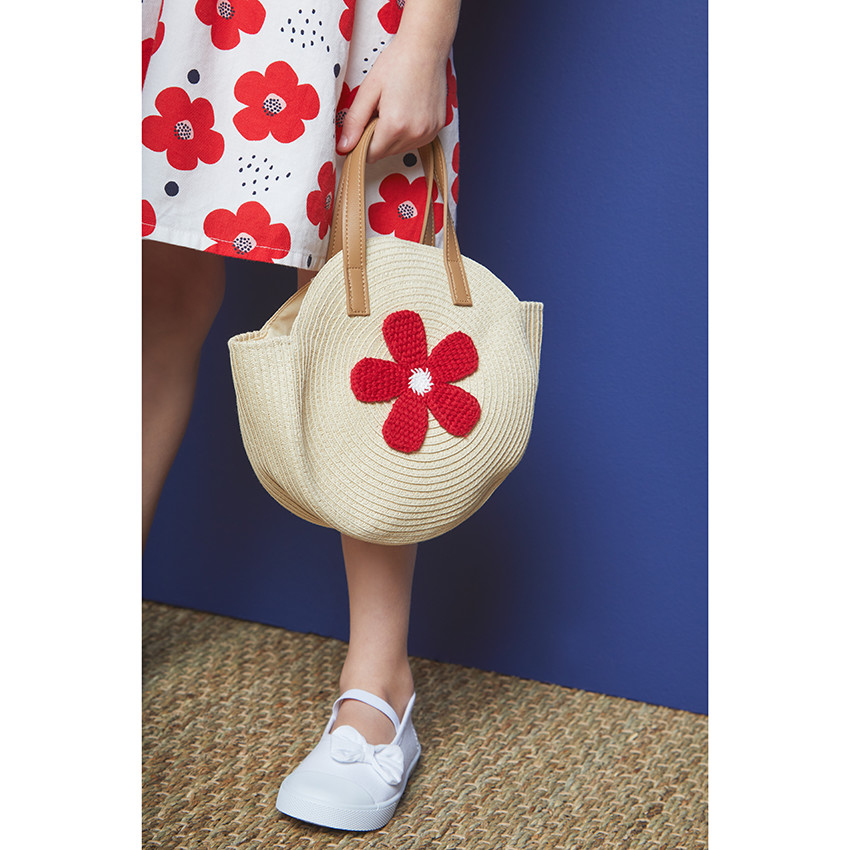 Sac en paille pour fille 