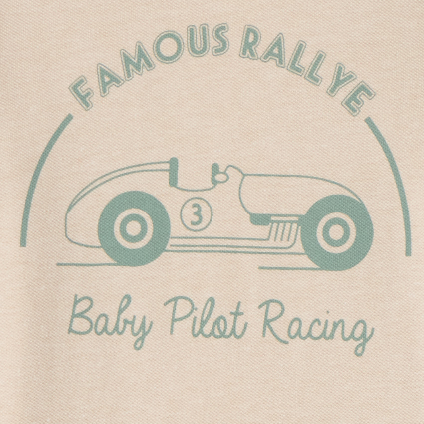 T-shirt manches courtes print automobile pour bébé garçon 