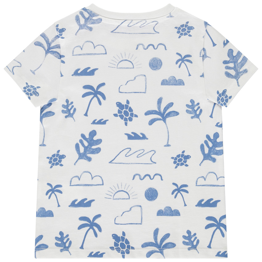 T-shirt manches courtes imprimé fantaisie pour bébé garçon 