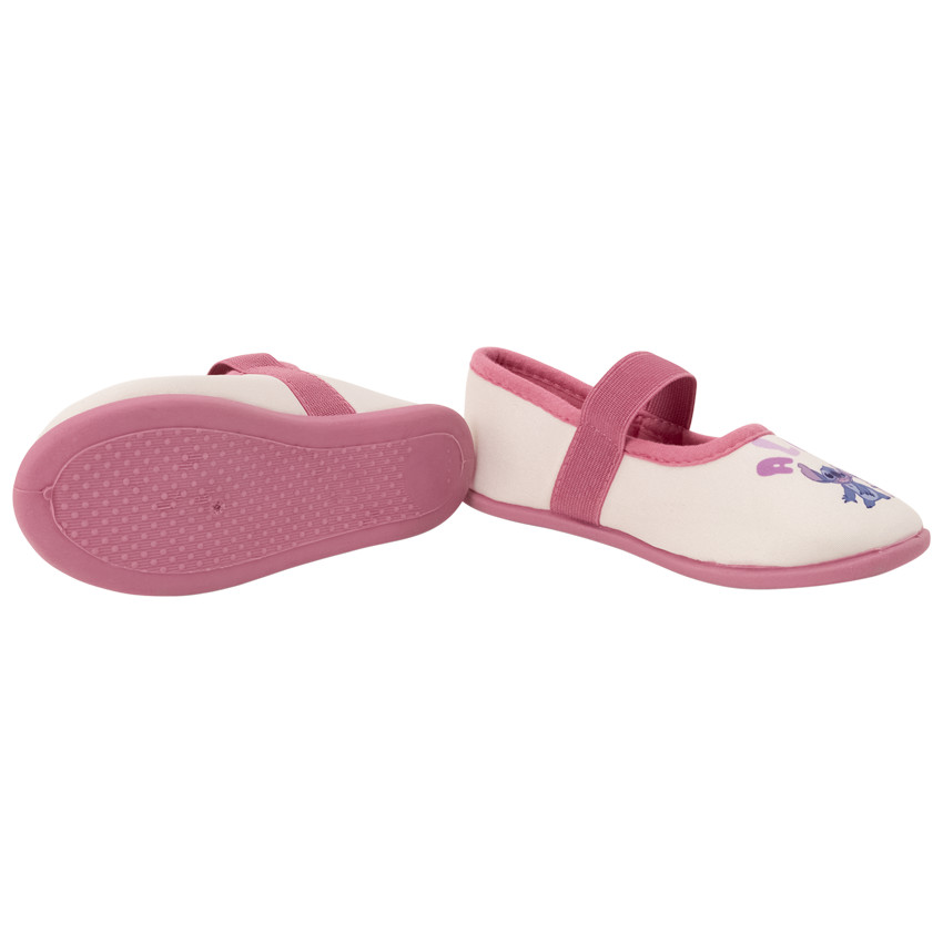 Chaussons babies print Stitch & Angel Disney pour fille 